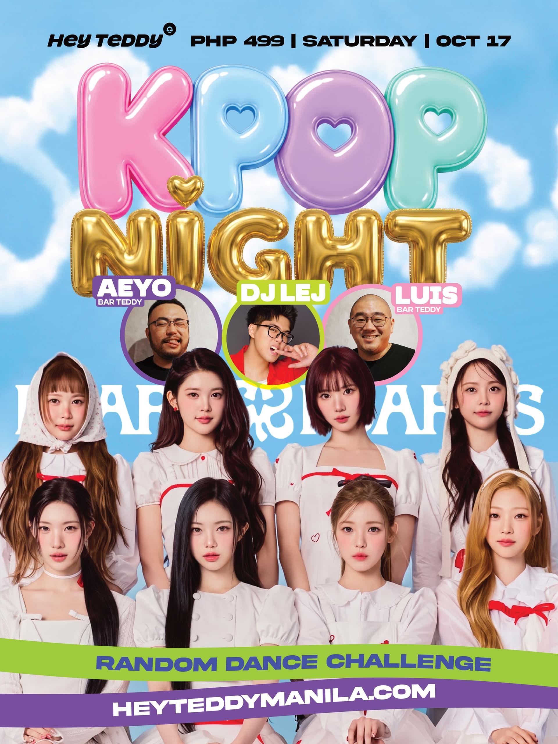 KPOP Night with Random Dance Challenge flyer