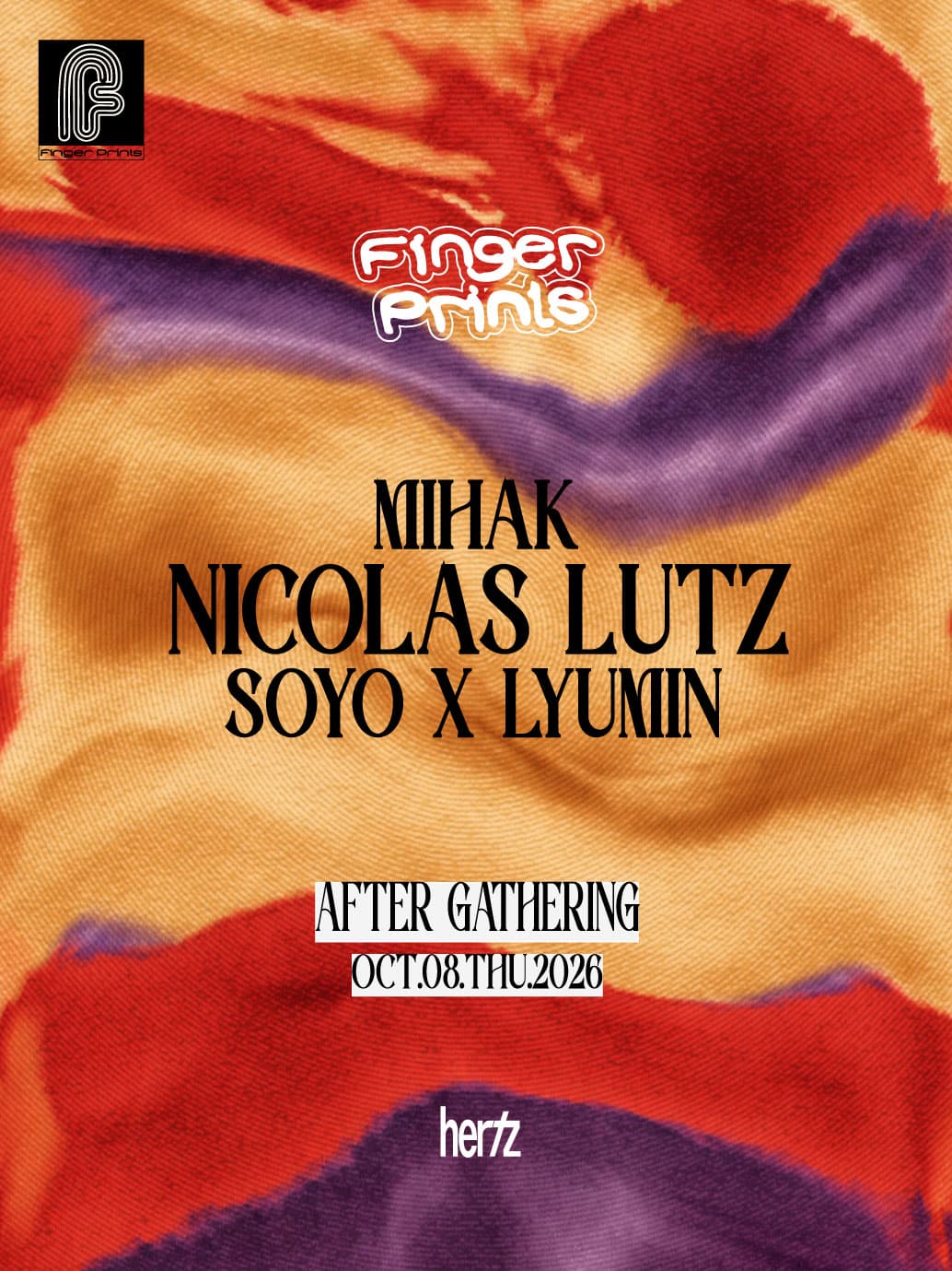 Fingerprints After Gathering 핑거프린츠 에프터 게더링 flyer
