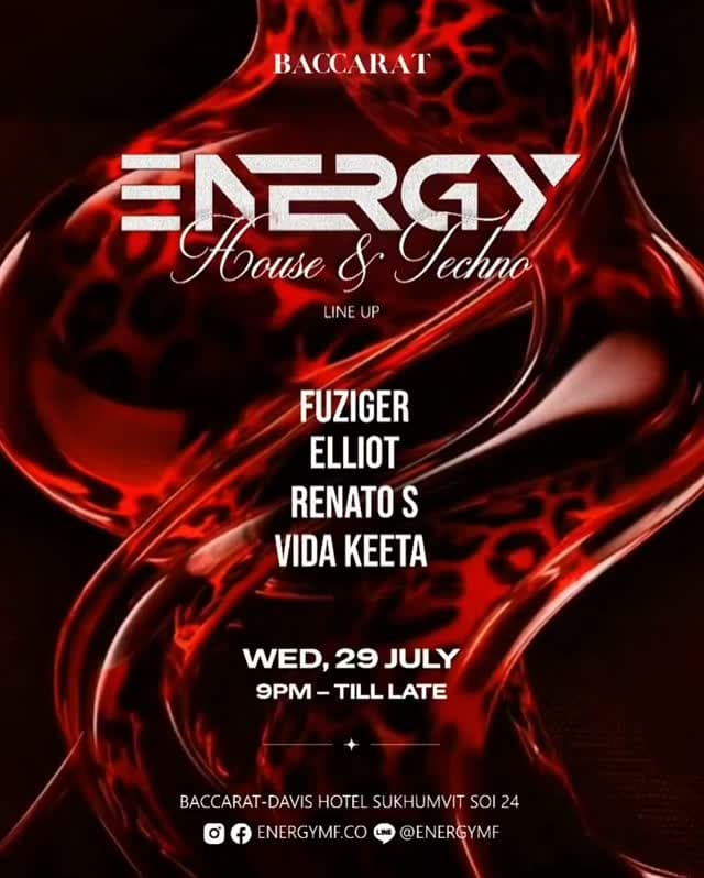 ENERGY: House of Techno flyer