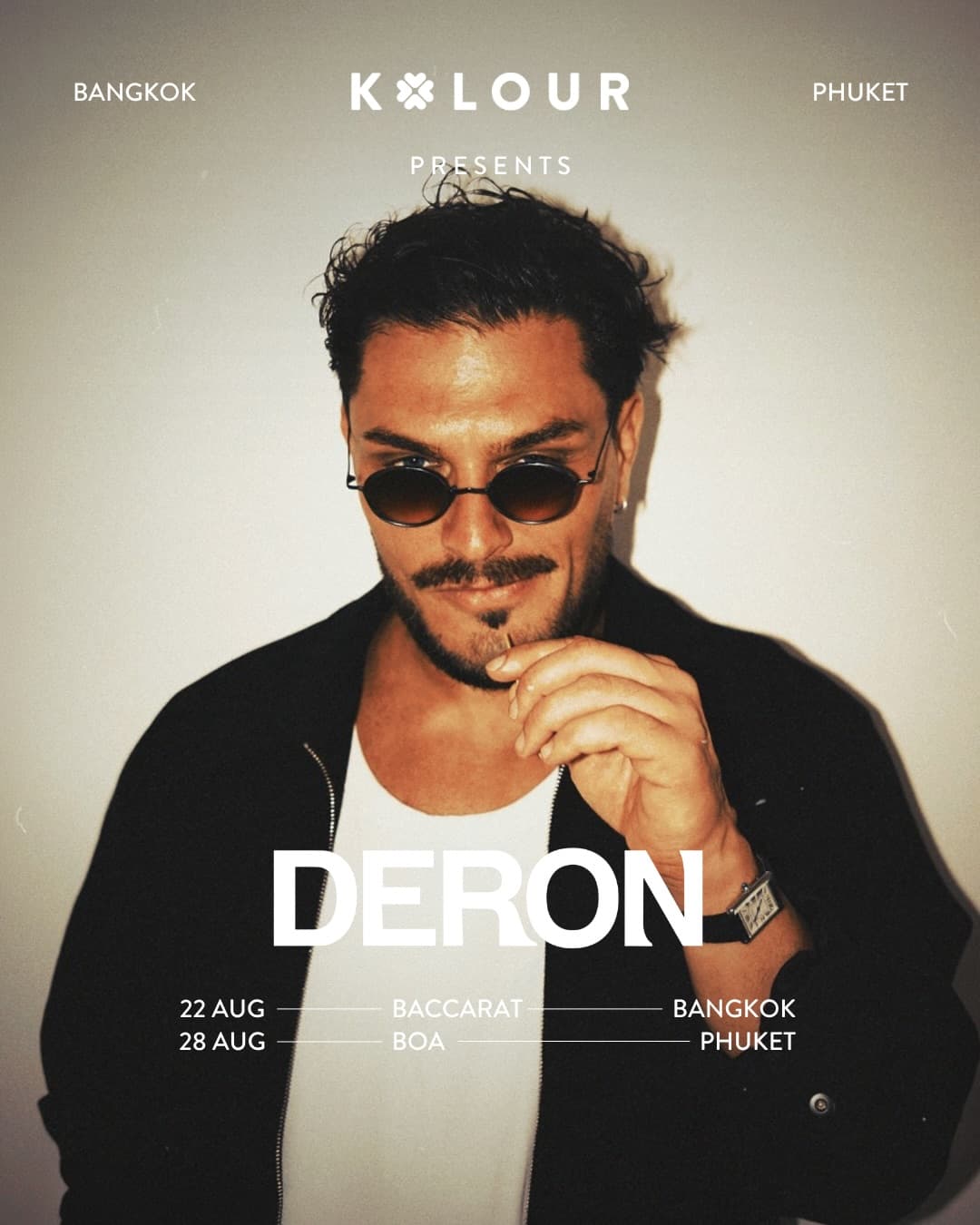 KOLOUR PRESENTS: DERON - THE TOUR flyer
