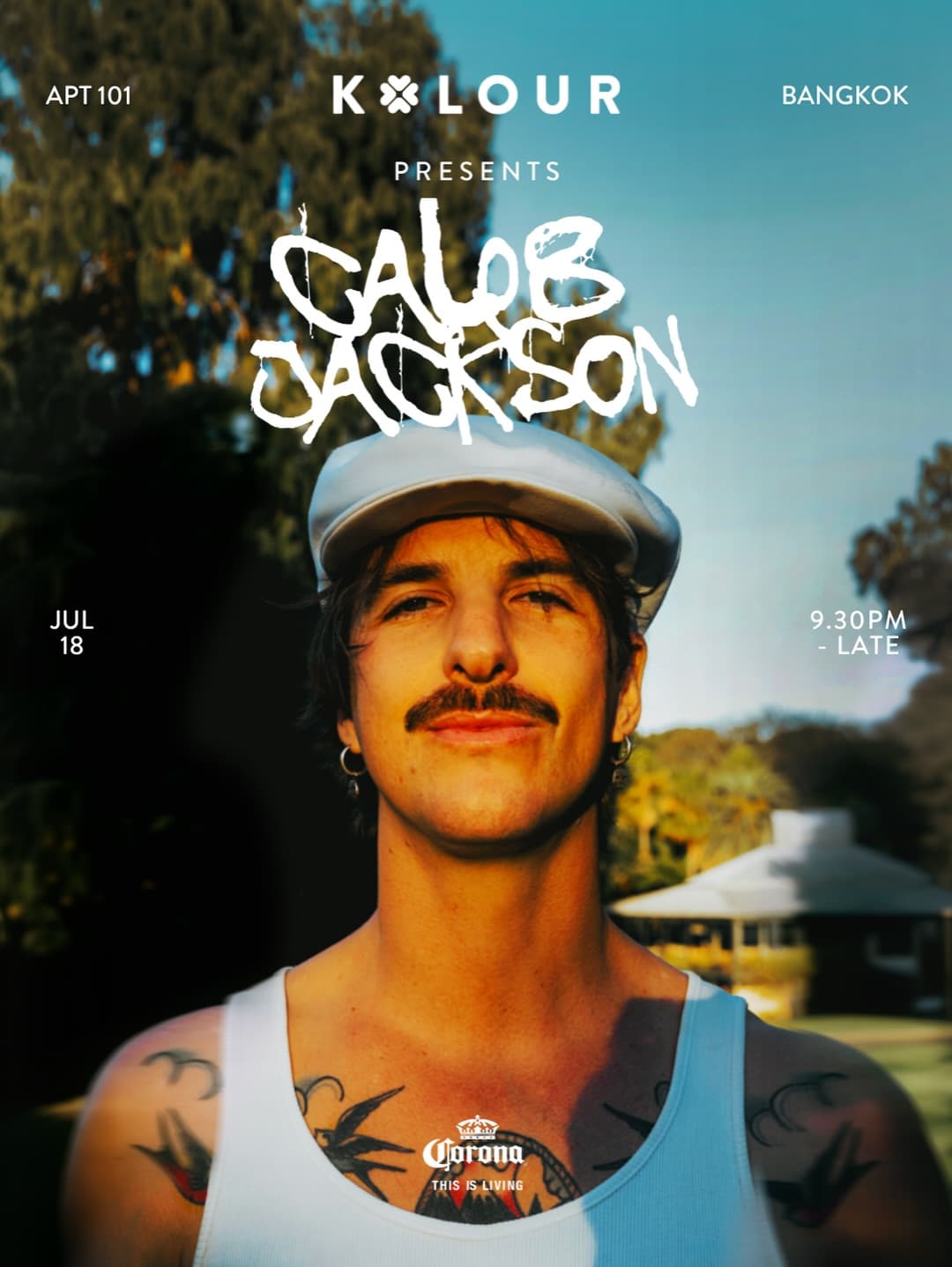 Kolour Presents: Caleb Jackson flyer