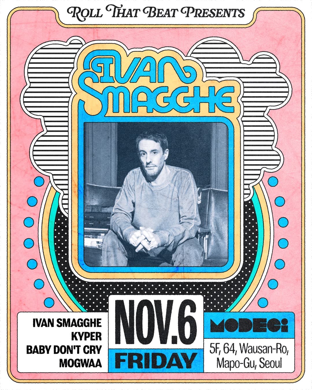 Roll That Beat presents Ivan Smagghe flyer