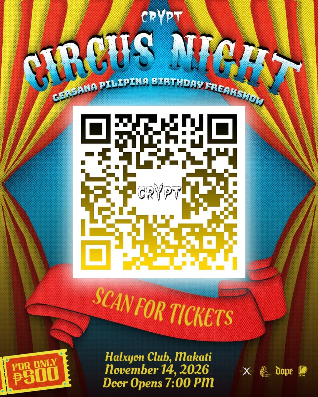 CIRCUS NIGHT - The Gersana Pilipina Birthday Show flyer - image 2 of 2