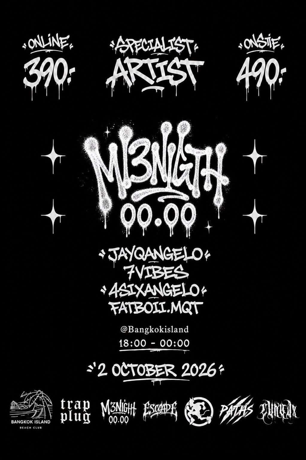 Midnight – 2 oct flyer