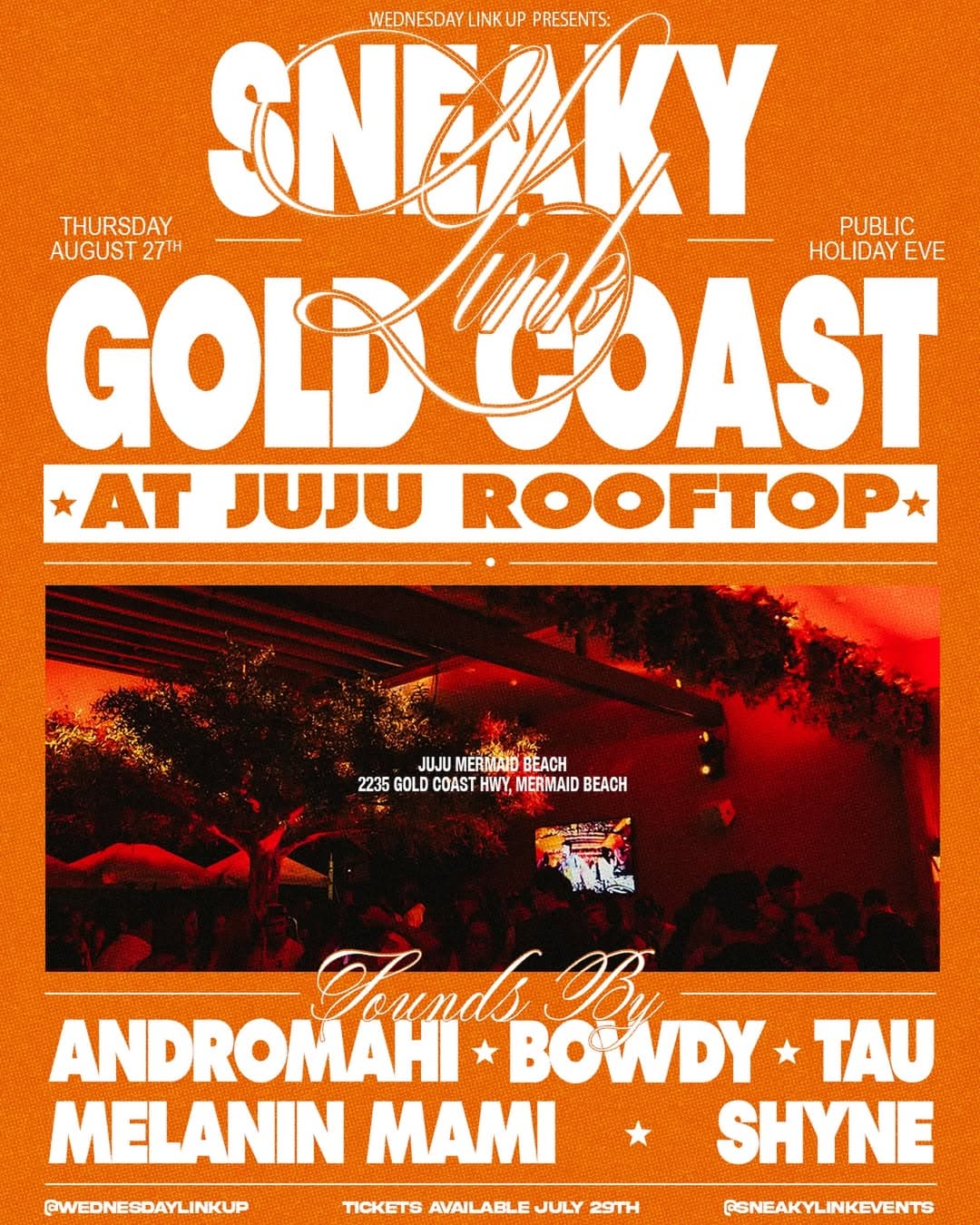 Sneaky Link flyer