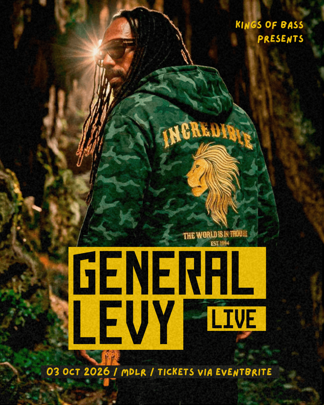 Kings of Bass presents: General Levy (UK) flyer