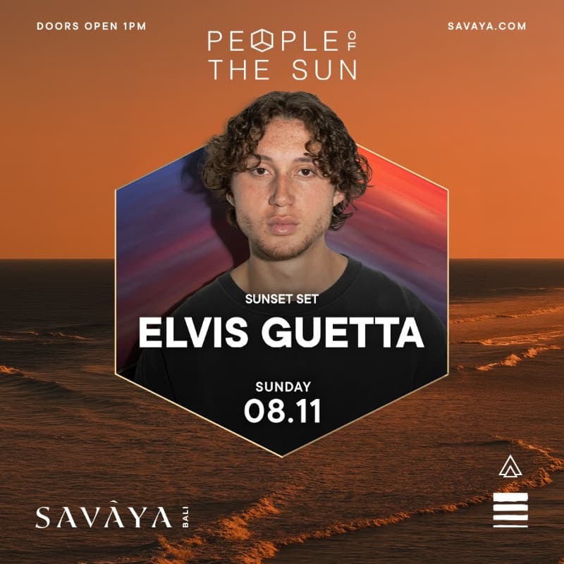 Elvis Guetta flyer
