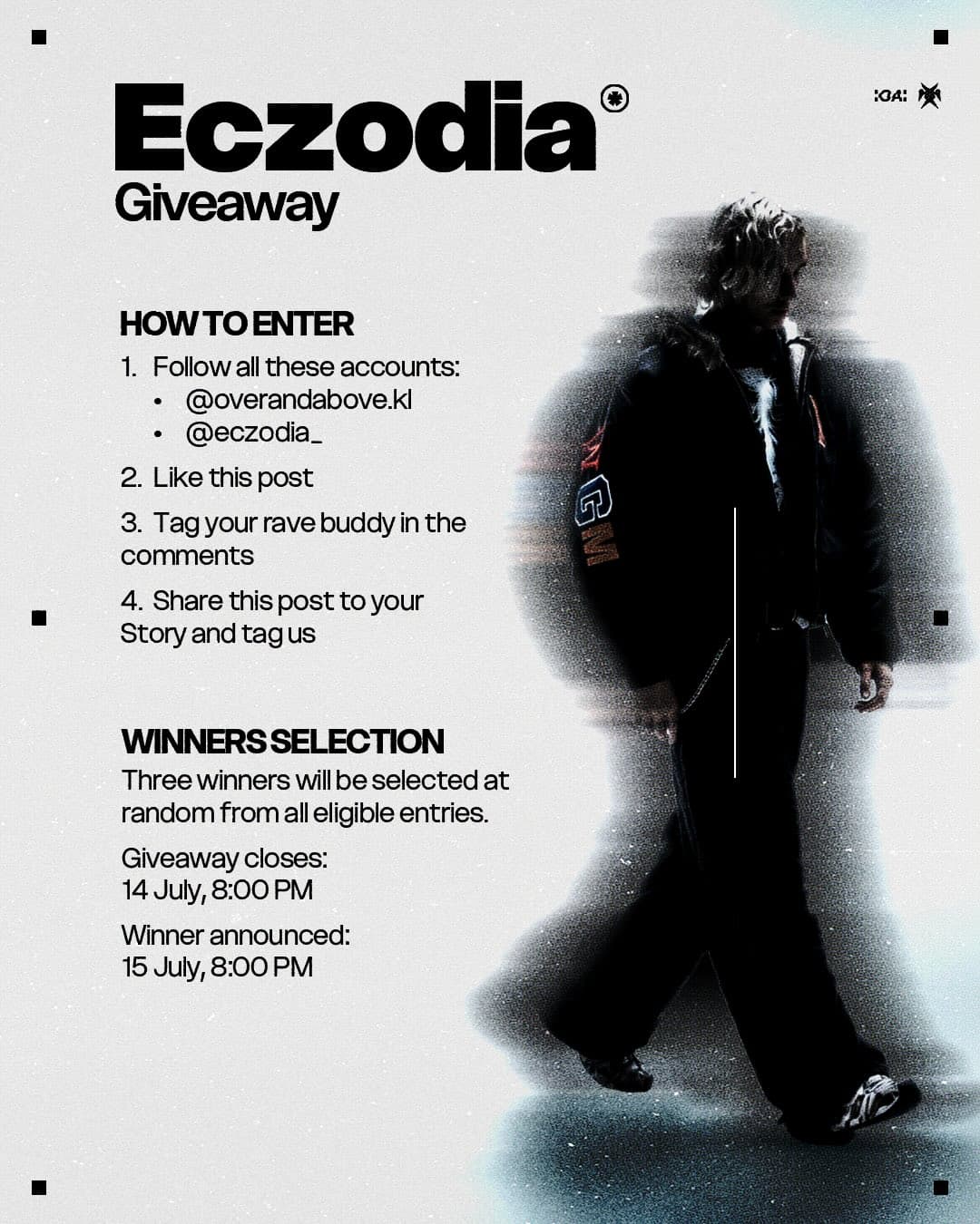 Eczodia at Over & Above flyer - image 6 of 7