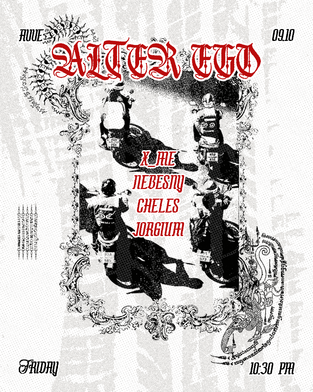 ALTER EGO 6 flyer