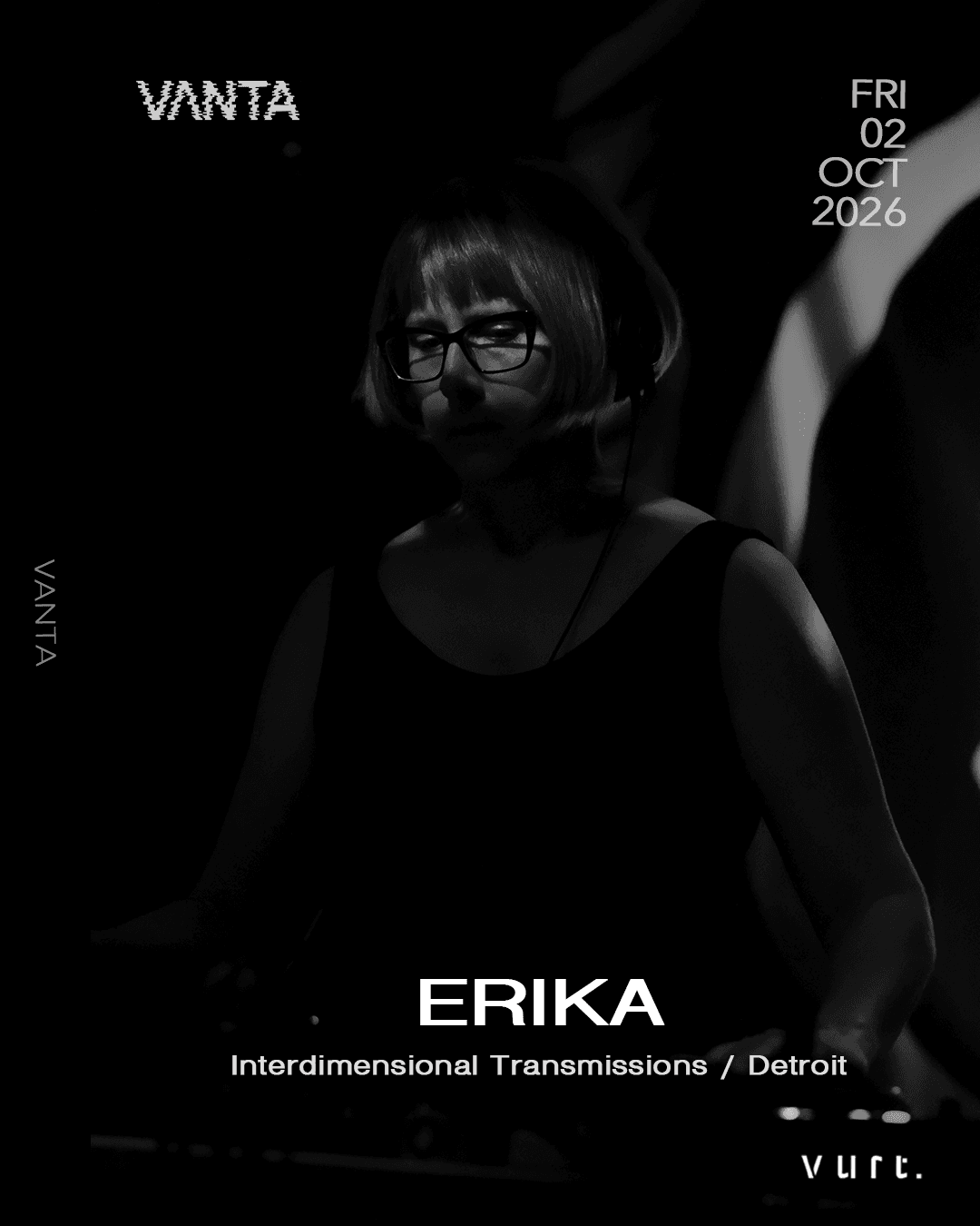 VANTA with Erika flyer