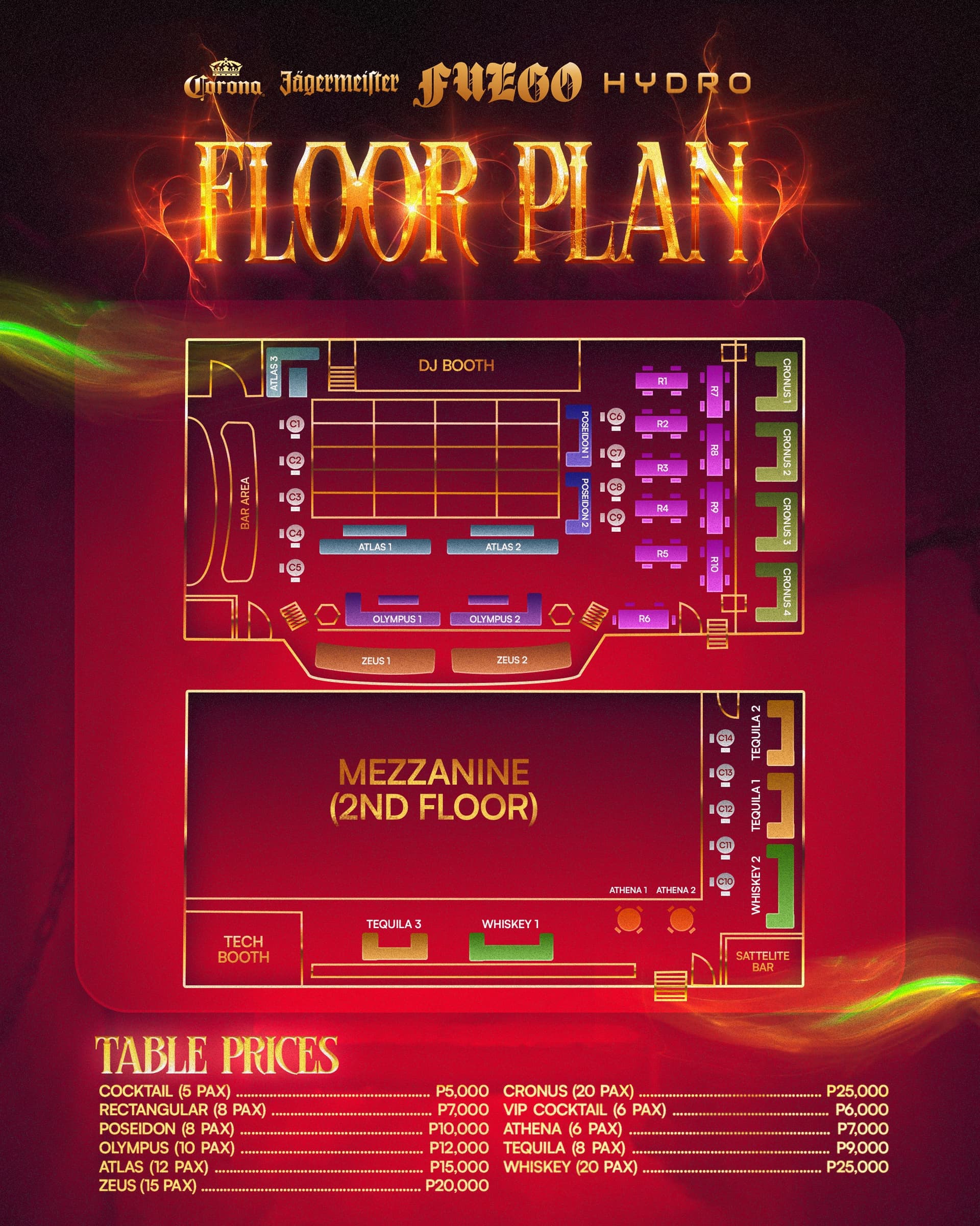 Fuego's Inferno flyer - image 3 of 3