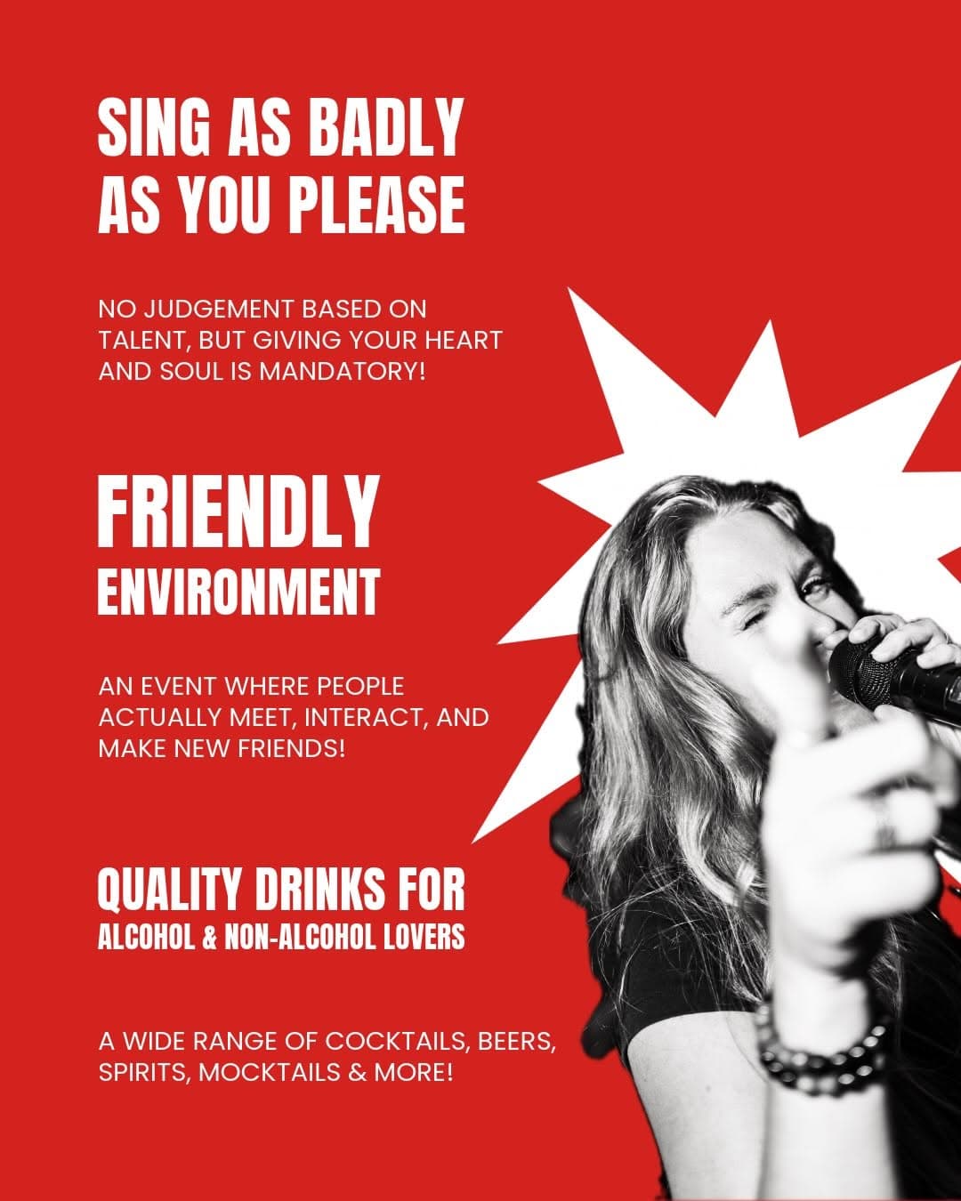 Karaoke in the Club flyer - image 2 of 3