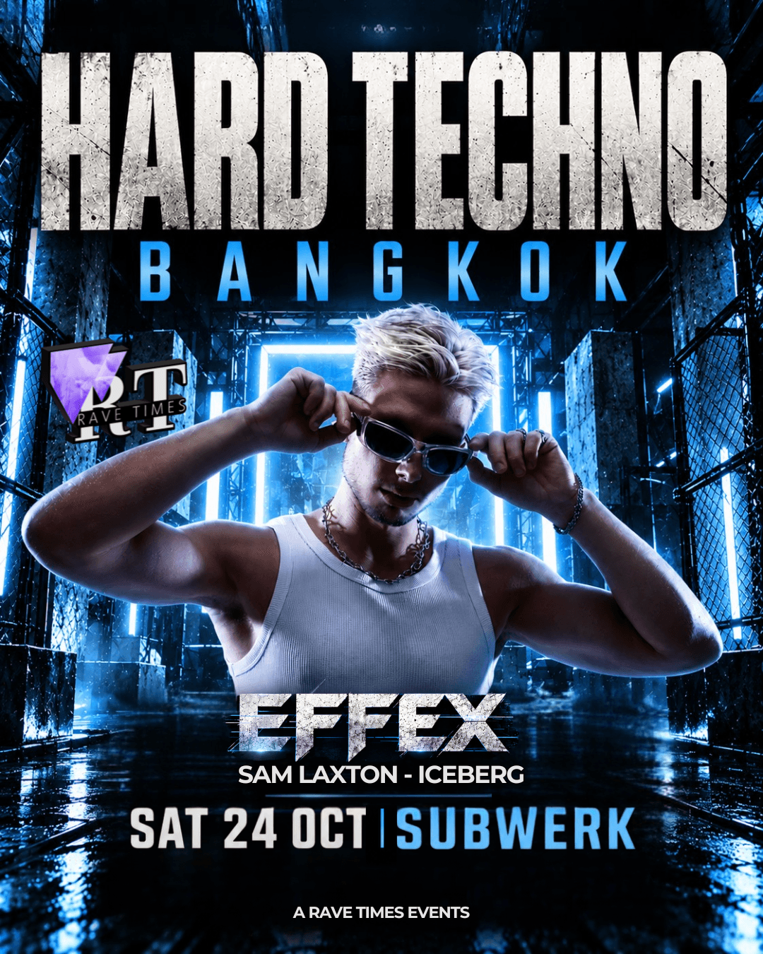 Hard Techno with Effex (ger) - by Rave Times flyer