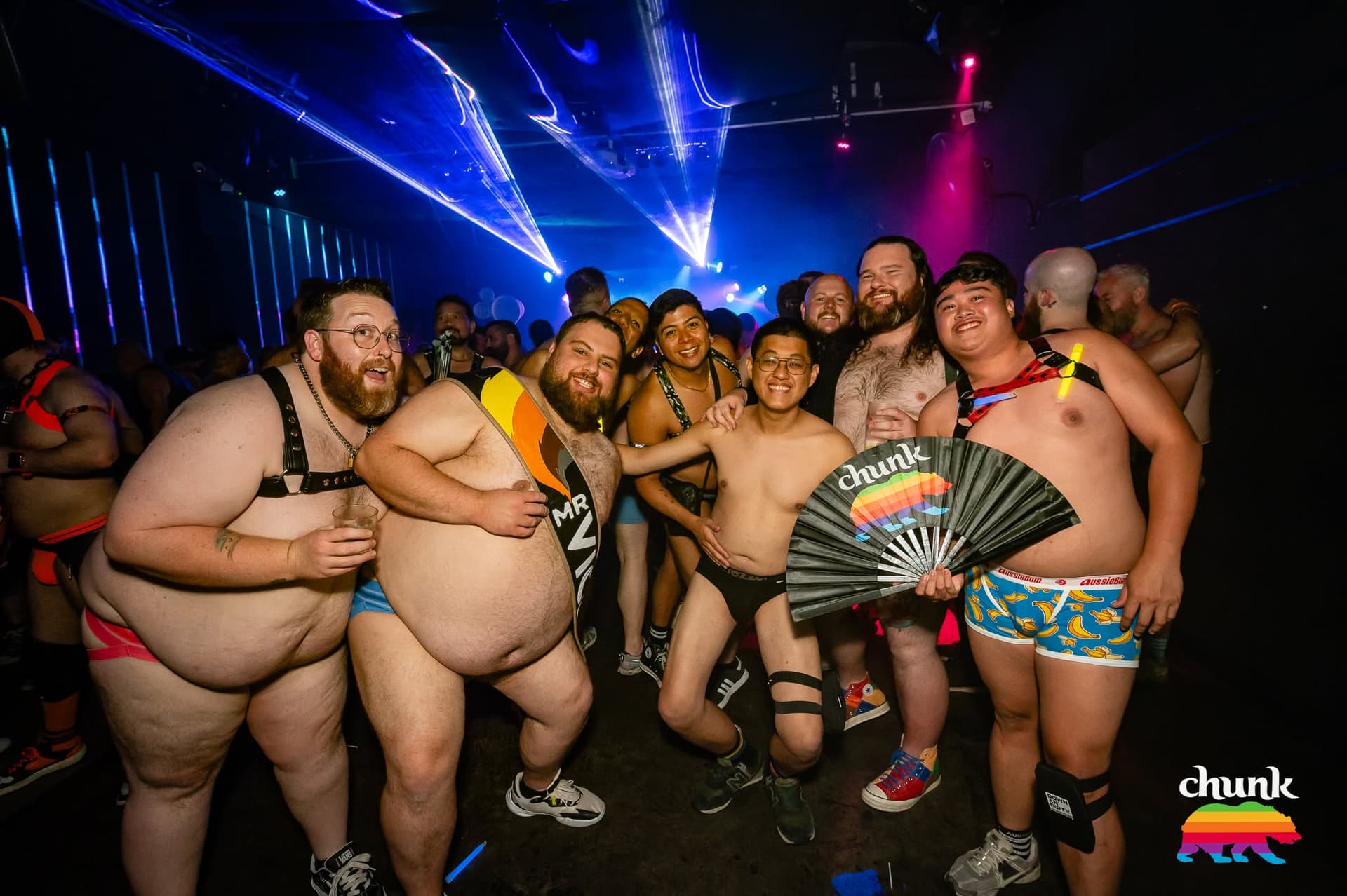 CHUNK: BEAR MINIMUM | UNDERWEAR PARTY flyer - image 2 of 7