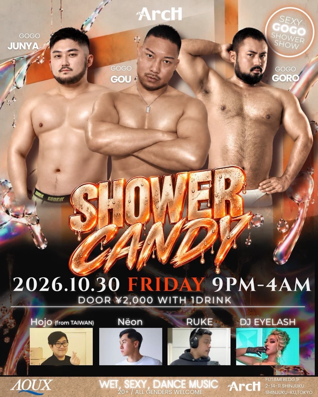 SHOWER CANDY flyer