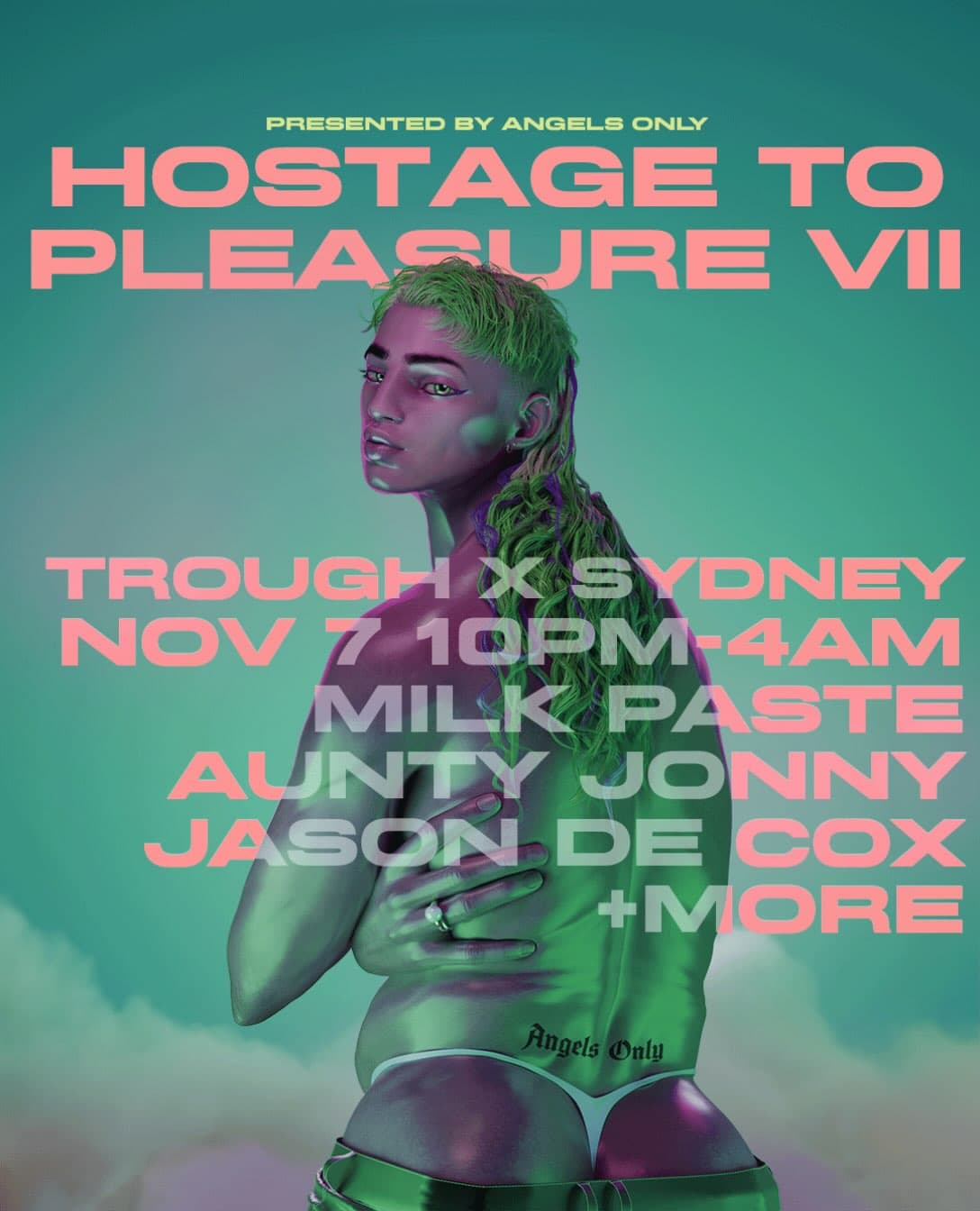 HOSTAGE TO PLEASURE VII flyer