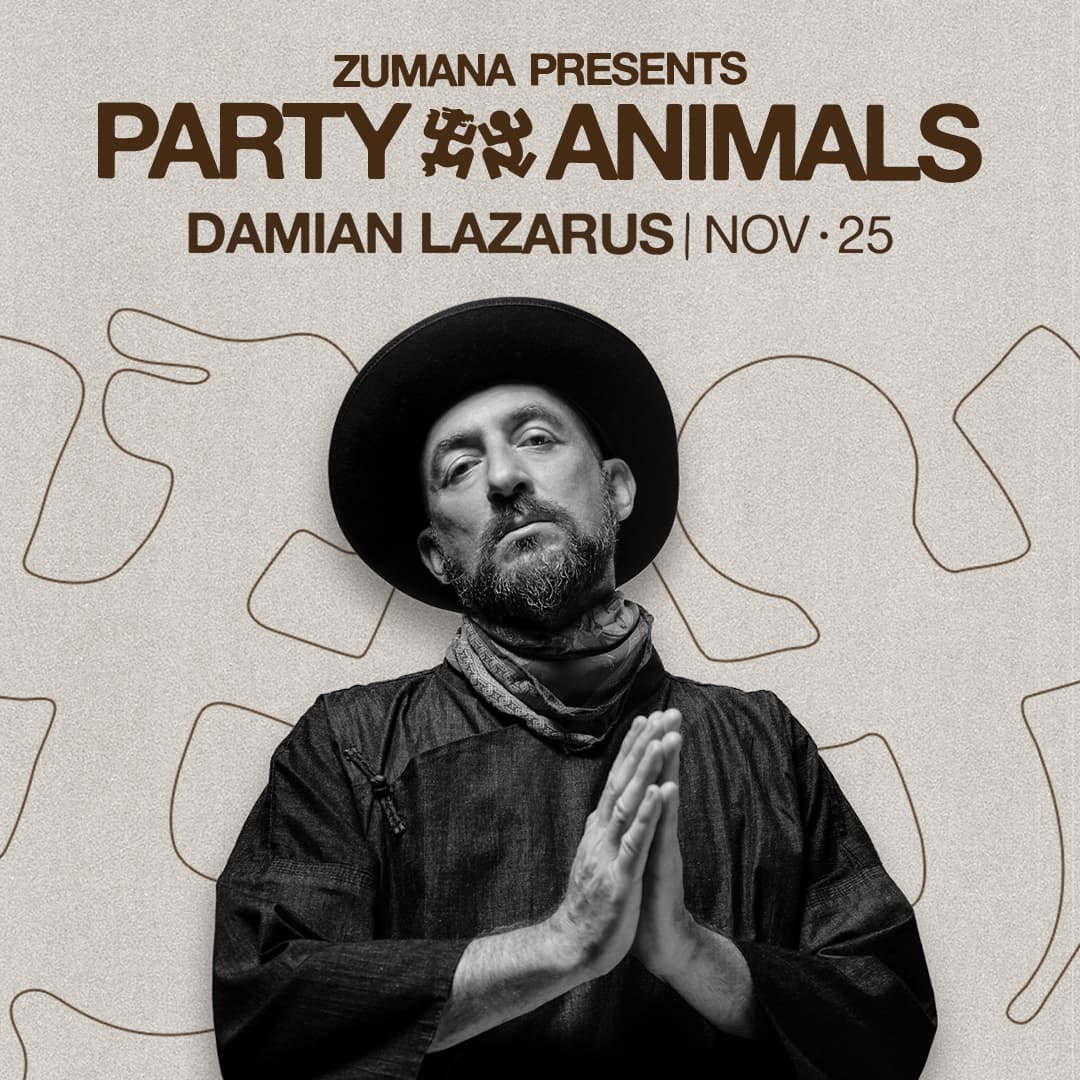 Damian Lazarus flyer