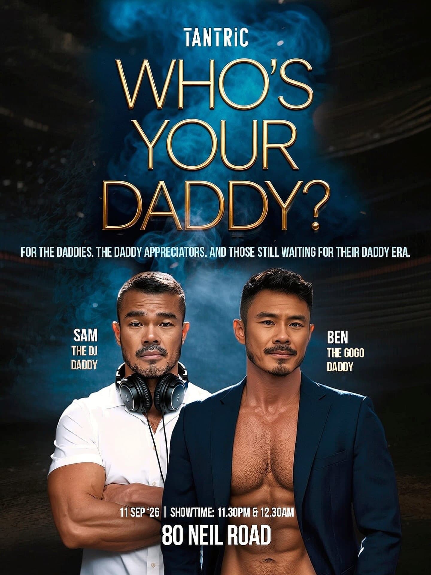 WHO'S YOUR DADDY? flyer
