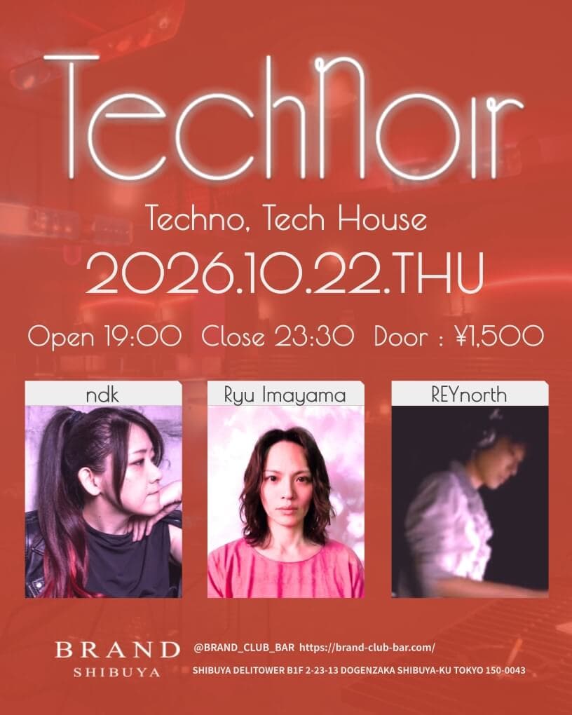 Technoir flyer