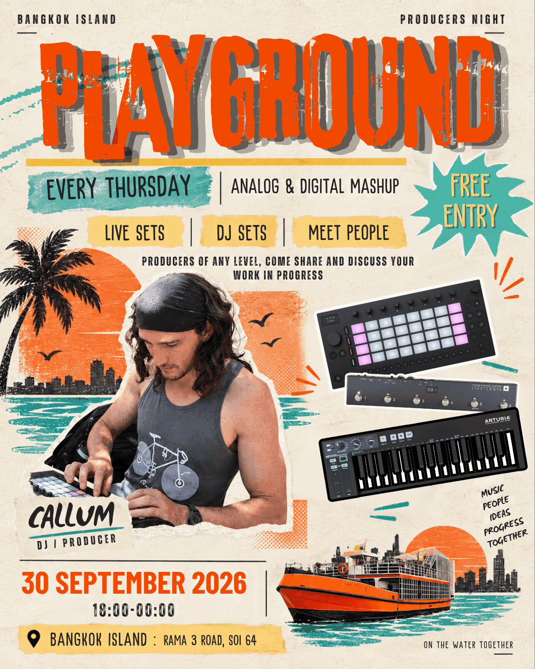 Playground flyer
