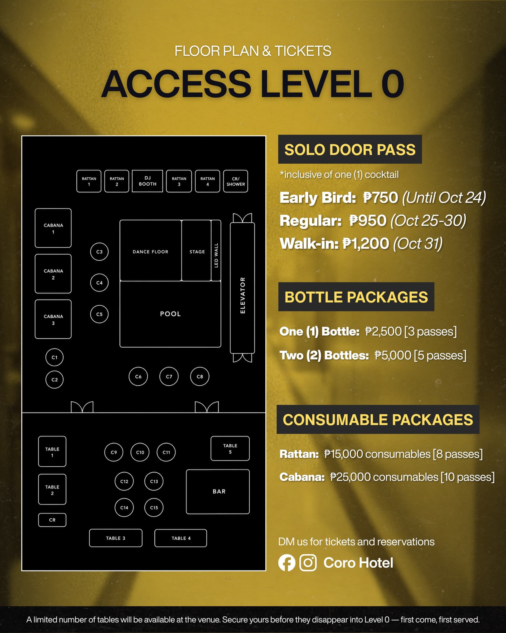 LEVEL 0 - Dare to Party flyer - image 4 of 4
