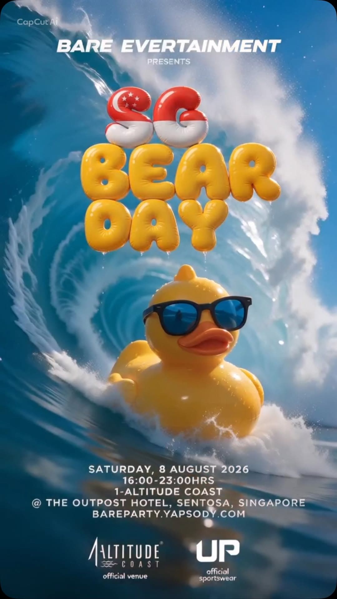 SG Bear Day flyer