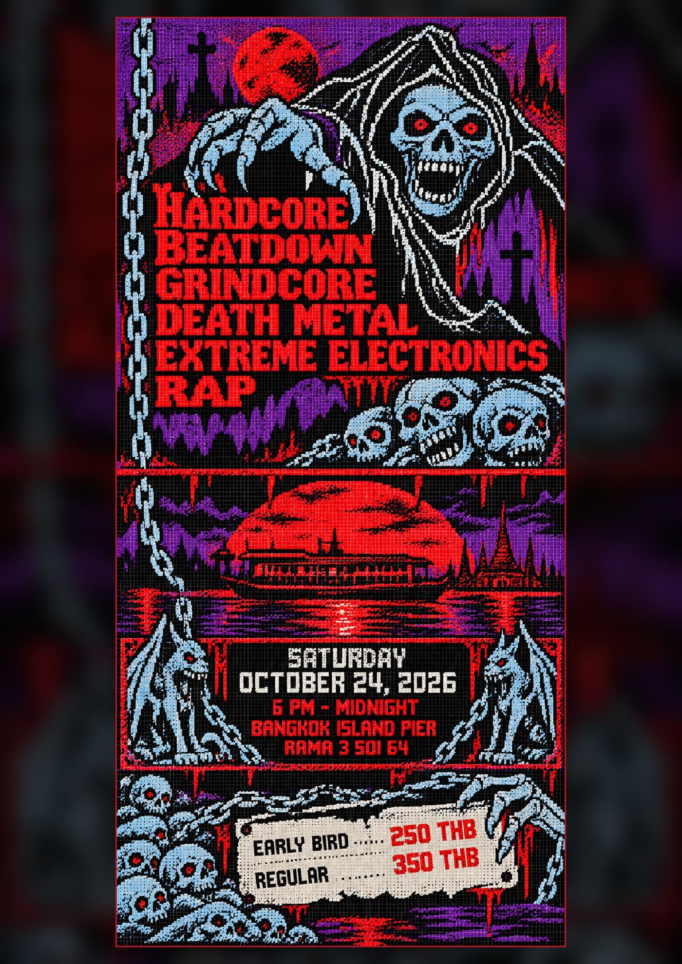 FACES OF DEATH BANGKOK VOL. 1 flyer