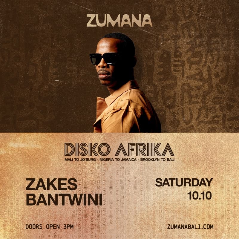 Ritual of the Sun - Zakes Bantwini (Disko Afrika) flyer