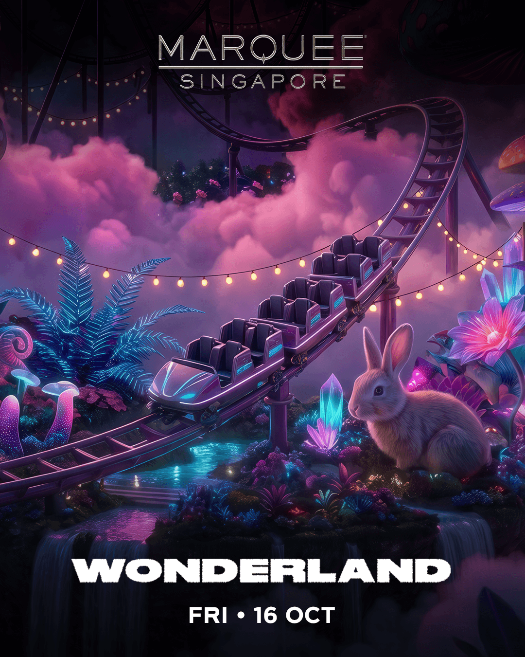MARQUEE PRESENTS WONDERLAND flyer