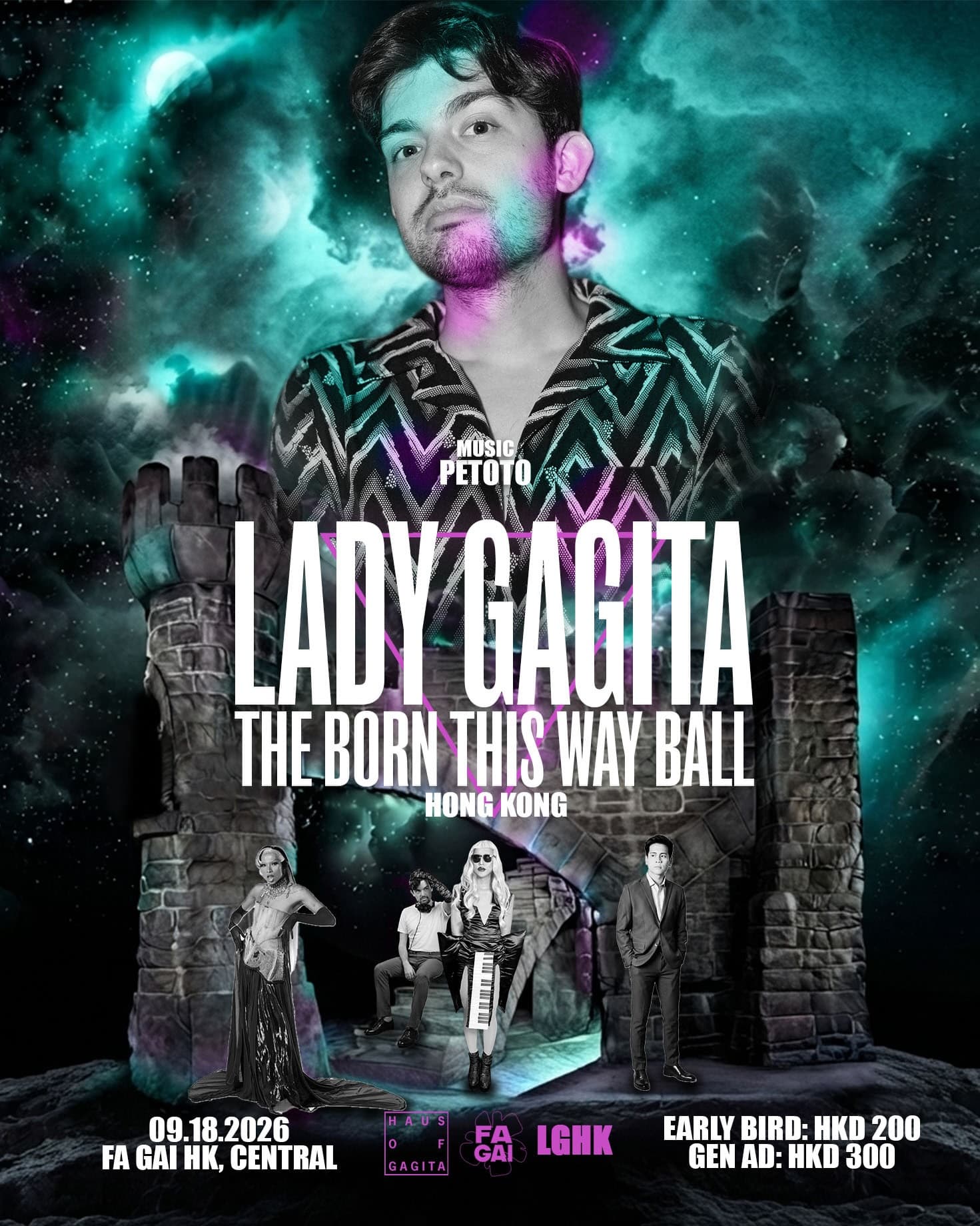 Lady Gagita: Born This Way Ball Hong Kong flyer - image 4 of 4