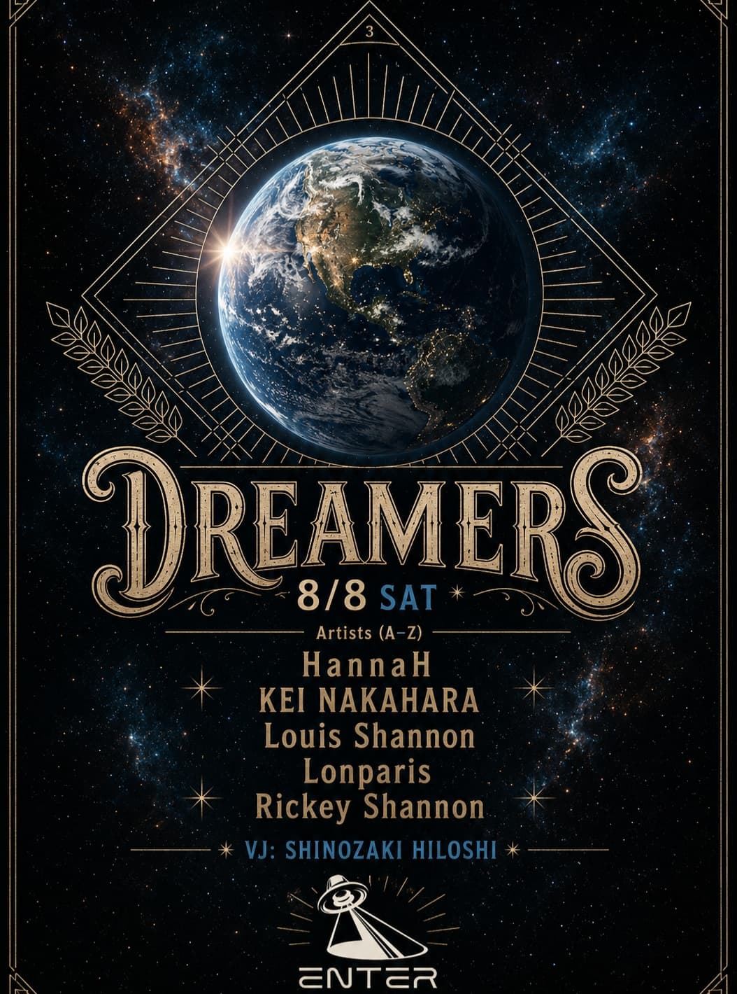 The Dreamers EP37 flyer