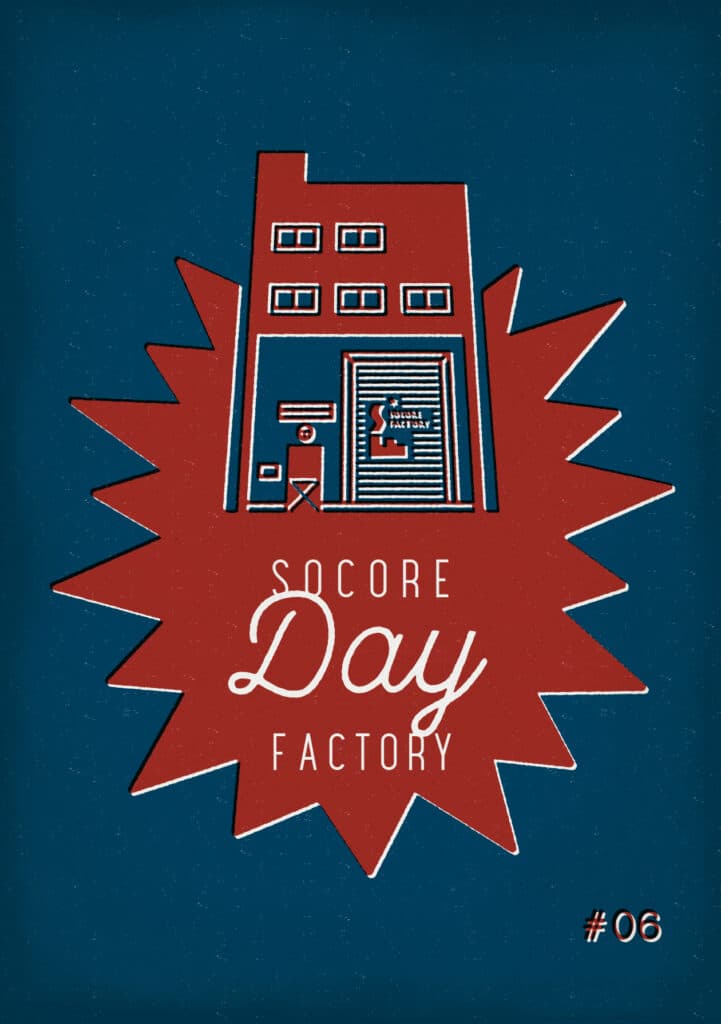 Socore Day Factory #06 JunIzawa (LITE/CONTRASTZ) "Core Ep" Release Party in Osaka flyer - image 2 of 2
