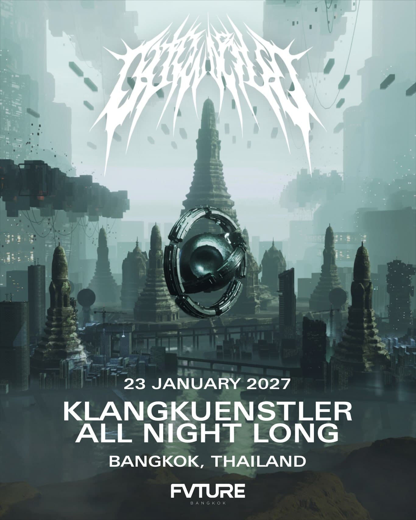 OUTWORLD - Klangkuenstler All Night Long flyer