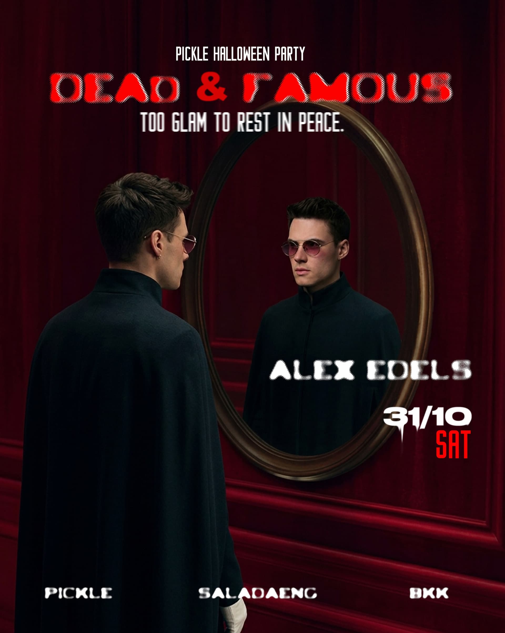 DEAD & FAMOUS flyer - image 3 of 4