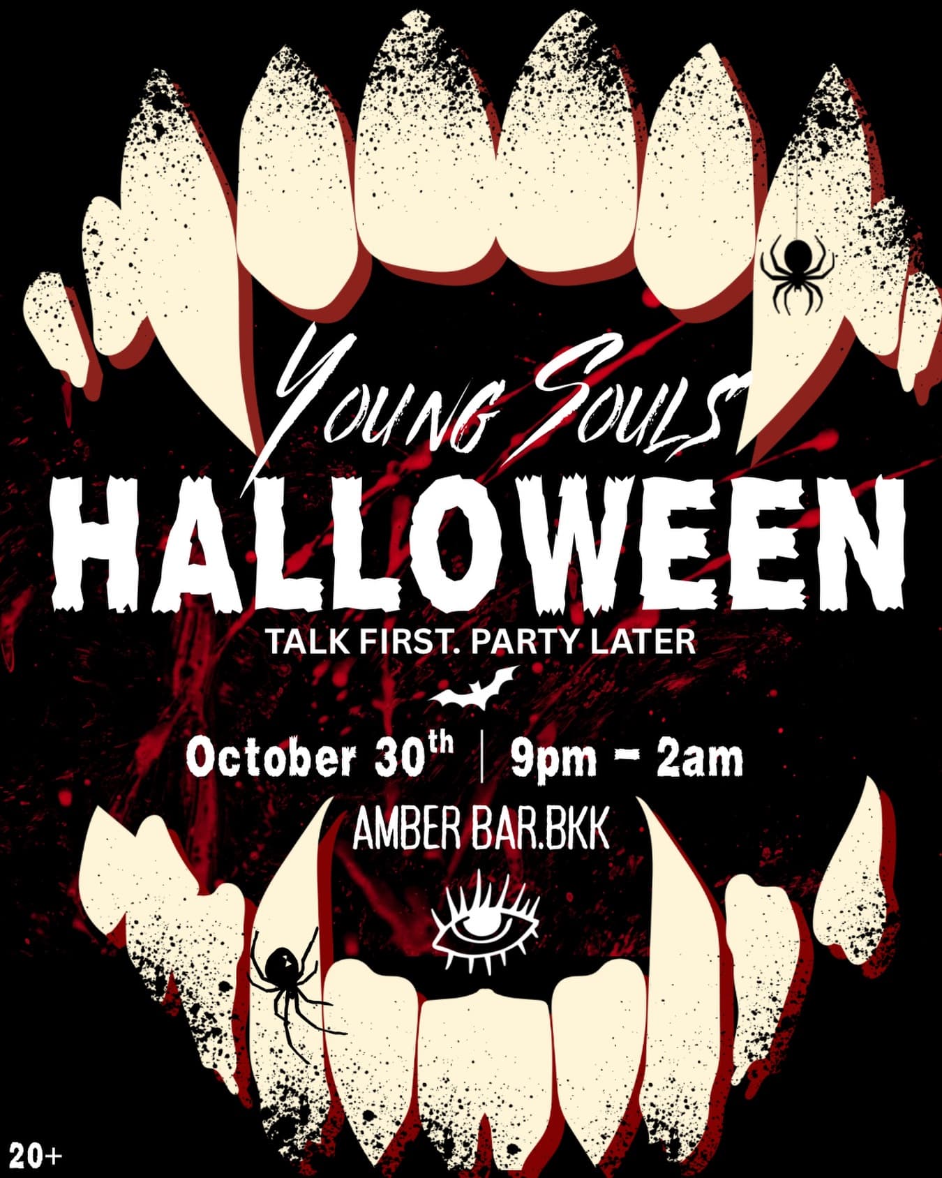 Young Souls Halloween flyer