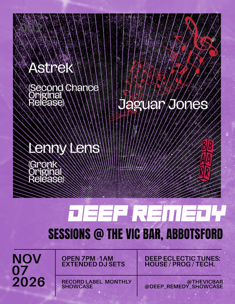 Deep Remedy Sessions 002 flyer