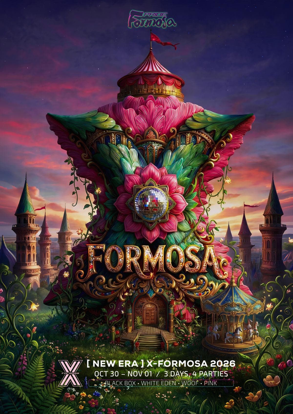 X-Formosa 2026 彩虹音樂節 flyer - image 2 of 14