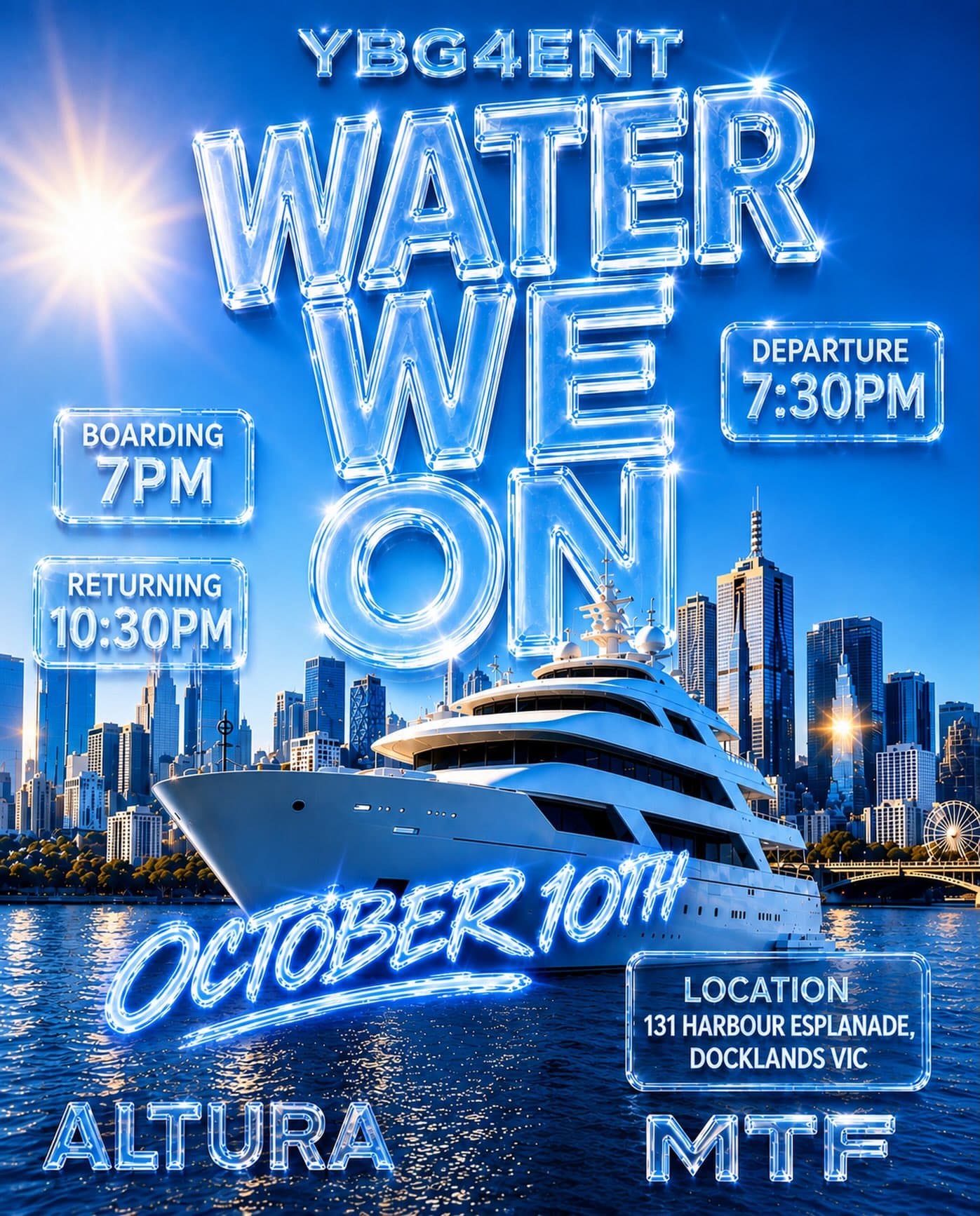 WATER WE ON flyer