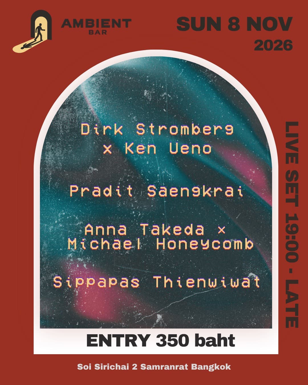 Ambient BKK presents Dirk Stromberg and Crew flyer