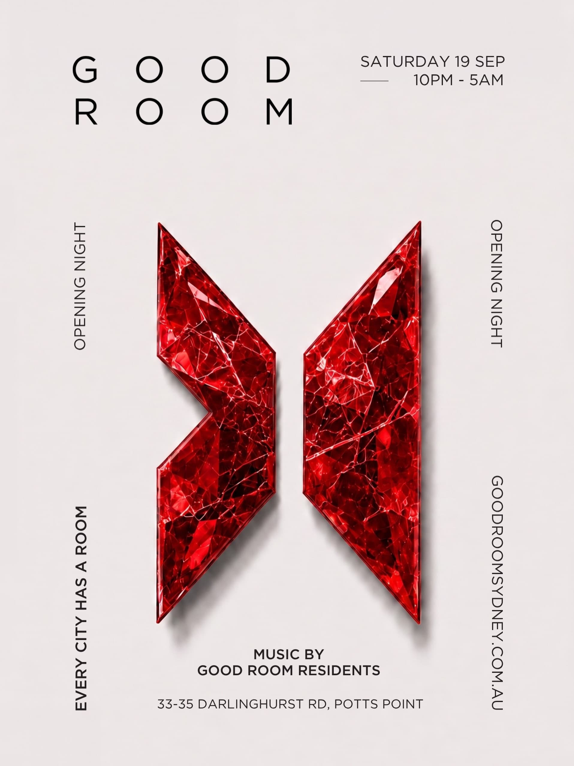 Good Room flyer