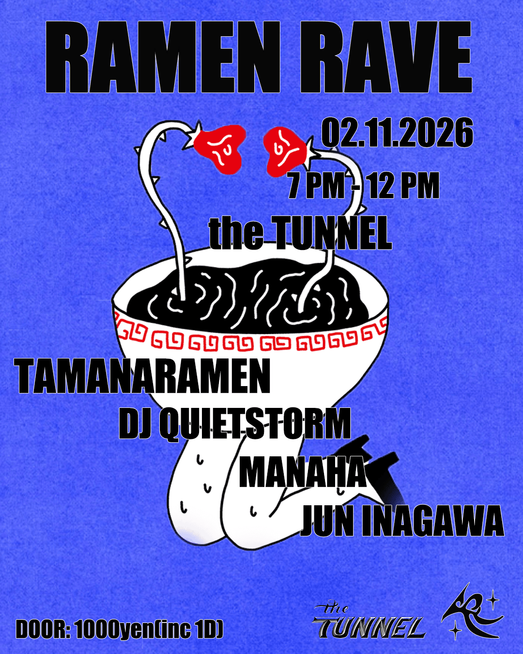 Ramen Rave flyer