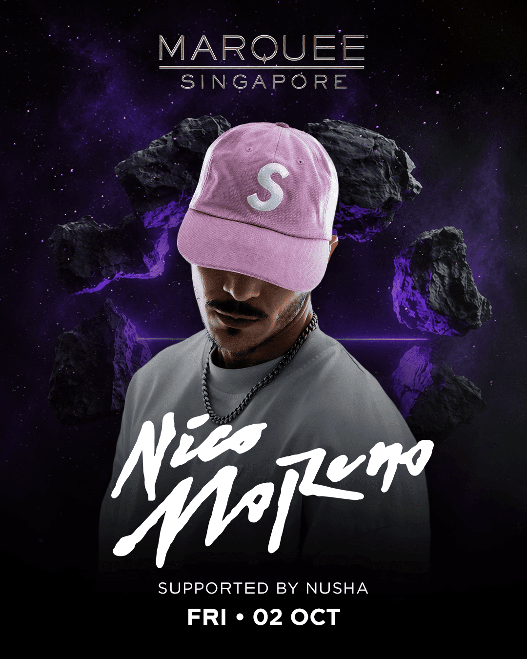 MARQUEE PRESENTS NICO MORENO flyer