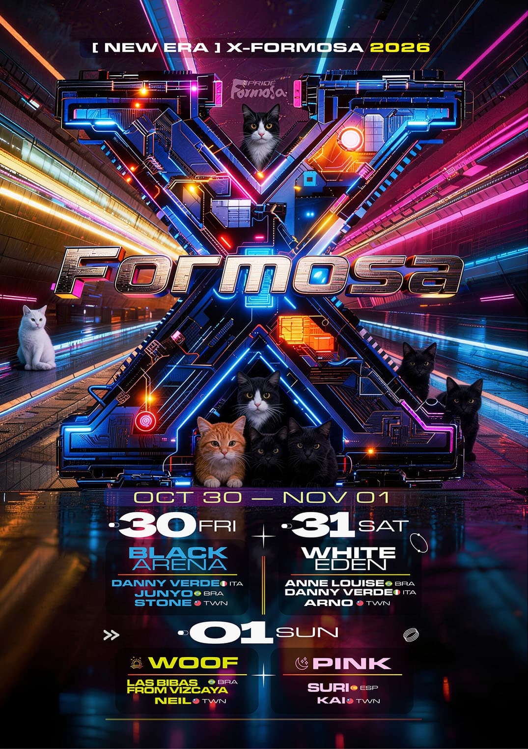 X-Formosa 2026 彩虹音樂節 flyer - image 14 of 14