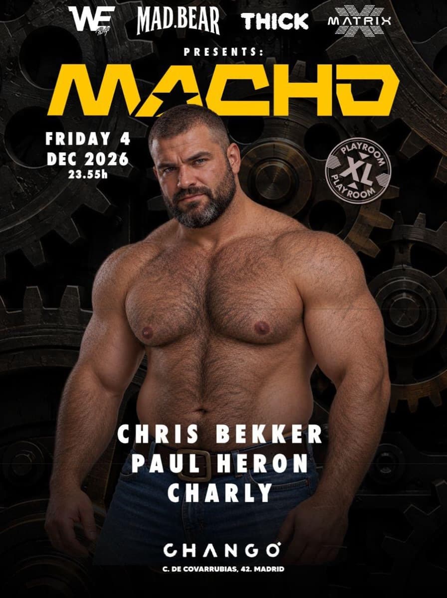 MACHO PARTY – WINTER EDITION flyer