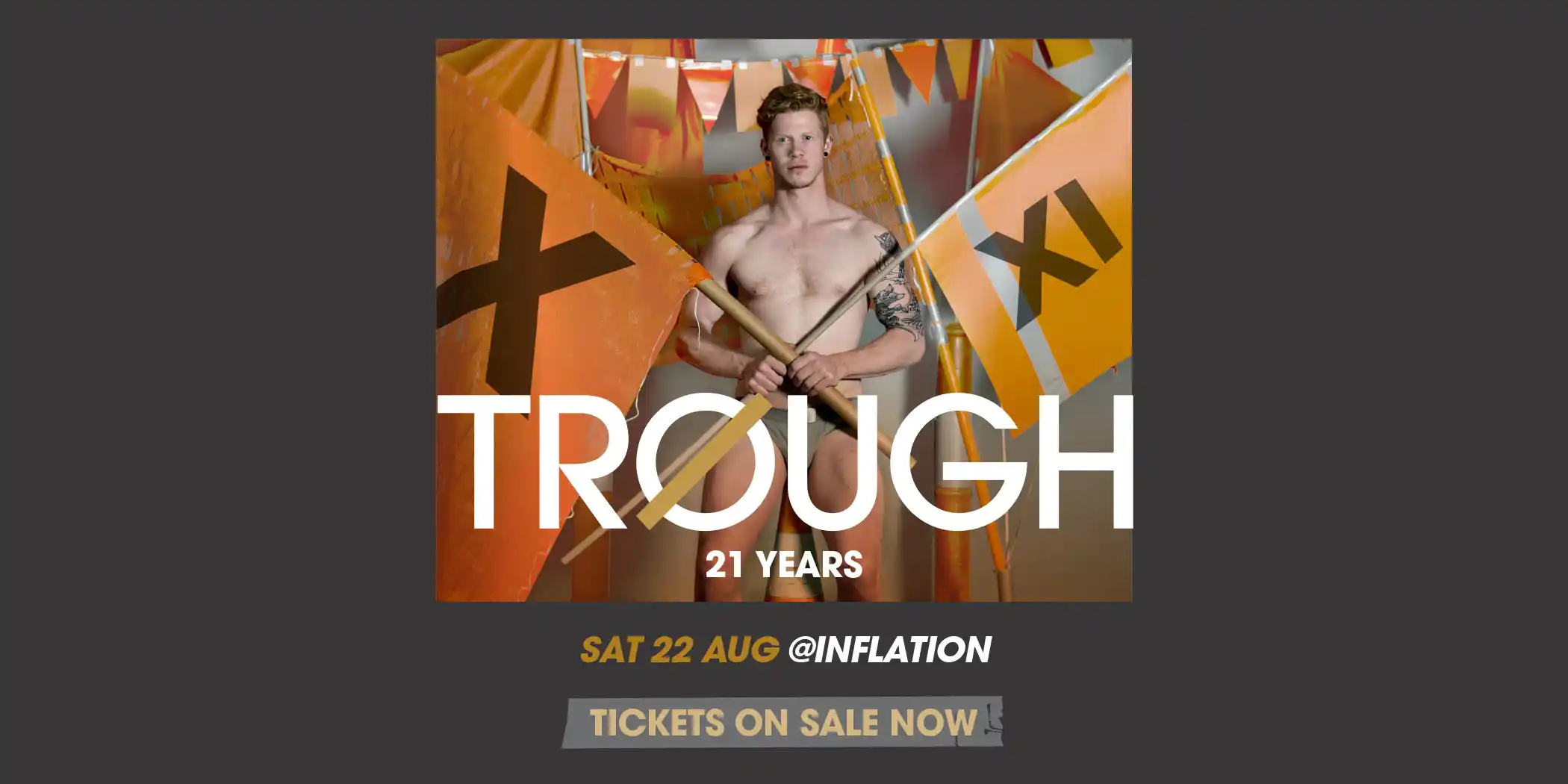 TROUGH MELB 21st Birthday flyer