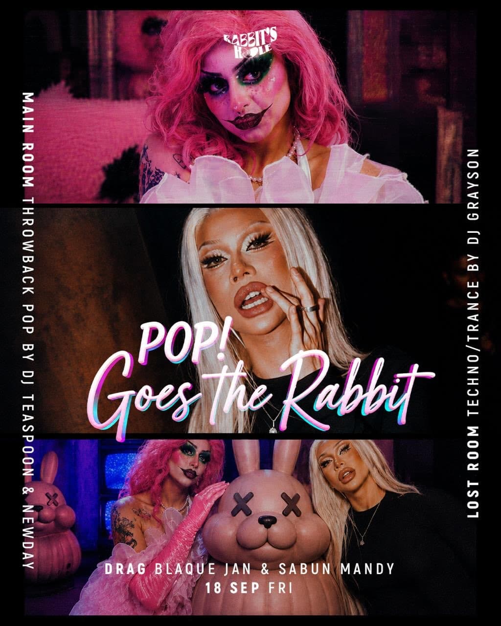 POP! Goes the Rabbit flyer