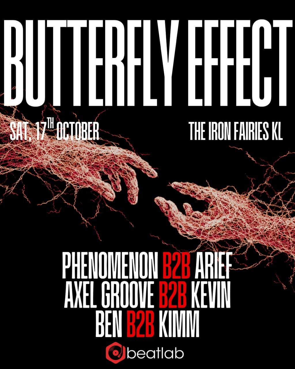 BUTTERFLY EFFECT flyer
