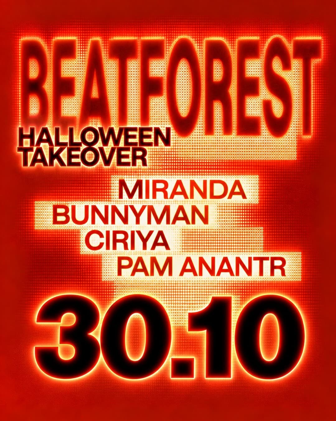 AETHER Halloween Takeover flyer - image 2 of 9