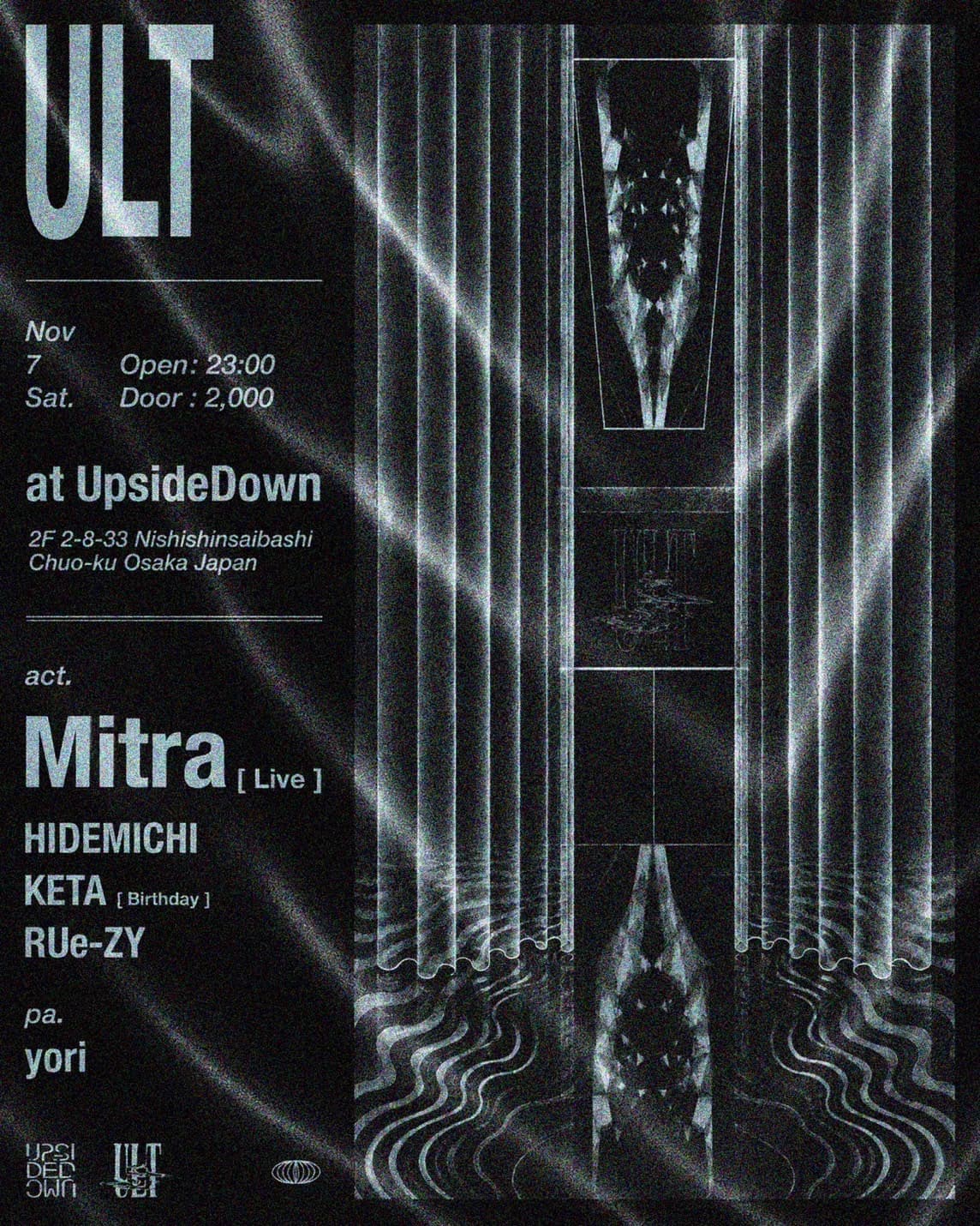 ULT w/ Mitra (Live) flyer