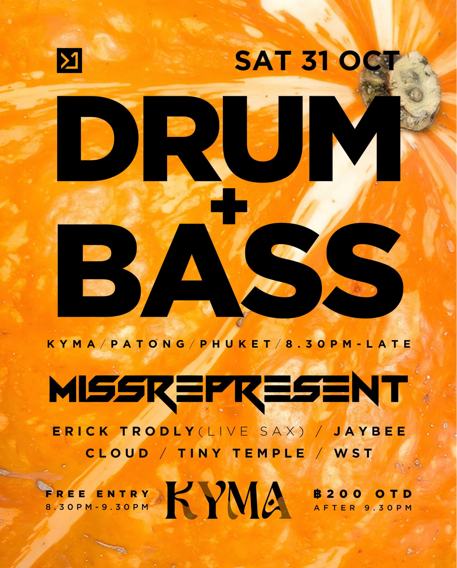District 1: Halloween Drum & Bass Special w/ Miss Represent flyer